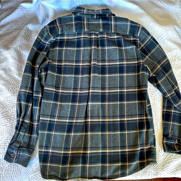 Grayers Blue and Green Plaid Casual Shirt - Picture 4 of 4